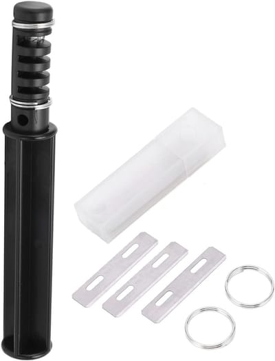 Dailygoods- Koordmes Roterend Snijgereedschap - 3-bladige Messen - Slijtvast - Duurzaam - Voor Beginners/Professionals - Glanzend Snijden