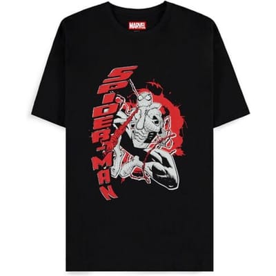 Spider-Man T-shirt - Jump - S tot XXL - voor Mannen - zwart