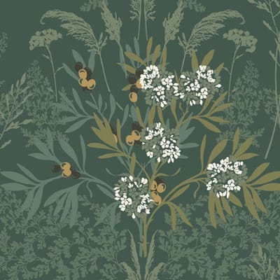 Duro Vliesbehang 614-03 - Hav & Land - Botanisch Groen - 53cm x 10.05m