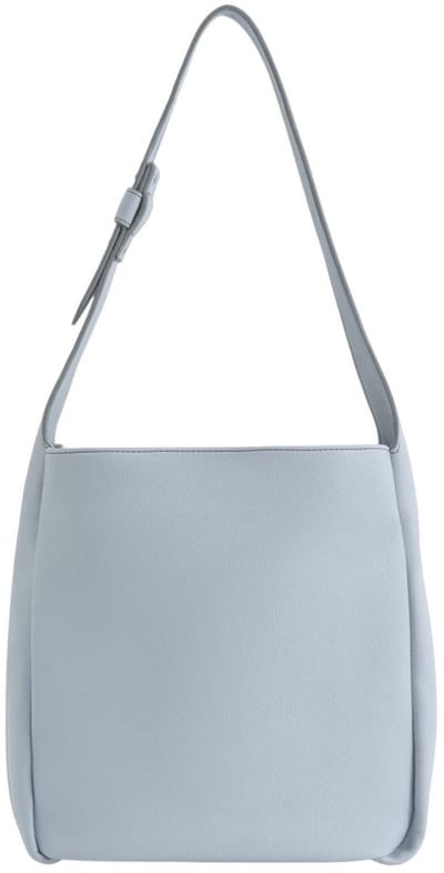 FREDsBRUDER Schoudertas Utensil zak Bestie City Hobo Bag Shy Blue Lichtblauw