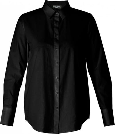 BASE LEVEL CURVY Aliza Blouse - Black - maat 3(52)