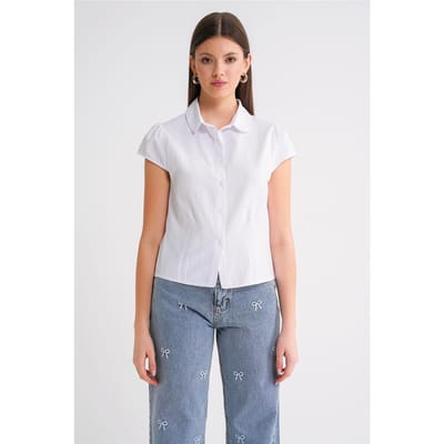 Slim Fit Poplin Shirt