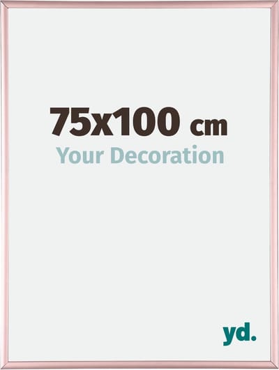 Your Decoration - Fotolijst 75x100 cm - Aluminium - Koper - Kent