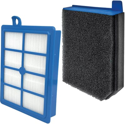 Multaparts® filterset HEPA + Cascade filter geschikt voor AEG LX9 & Electrolux PC91 series | Alternatief voor origineel 140110909011 & EFH13