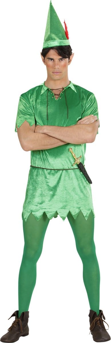 Peter Pan Nooitgedachtland Held Kostuum