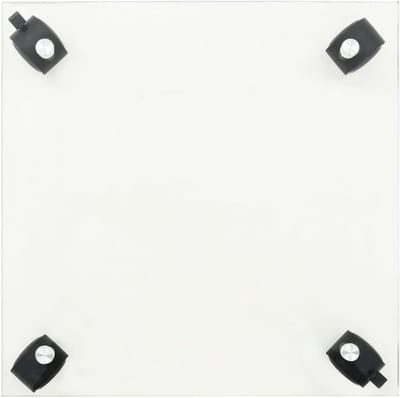 Plant Rollers - Bloemenkarren - Verplaatsen Potten - Gehard Glas - 35x35 cm