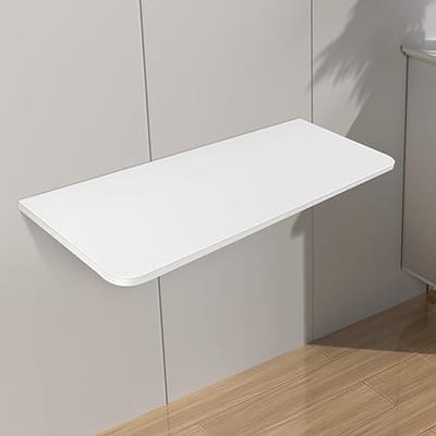 Inklapbare wandtafel - Ruimtebesparend en multifunctioneel voor huis en keuken - Wit 60x30 cm