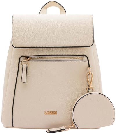 L.CREDI rugzak Ninina Backpack Creme crème