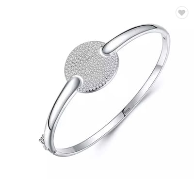 N3 Collecties Mode-sieraden Enkele Manchet Ronde Vorm Armbanden & Bangles Pave Zirkoon Voor Vrouwen Meisjes Zilveren Armband 925 Sterling
