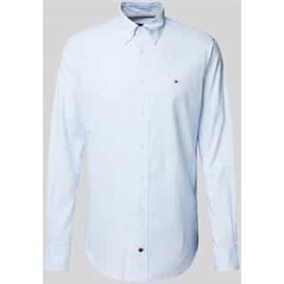 Slim fit zakelijk overhemd met button-downkraag, model 'Henry'