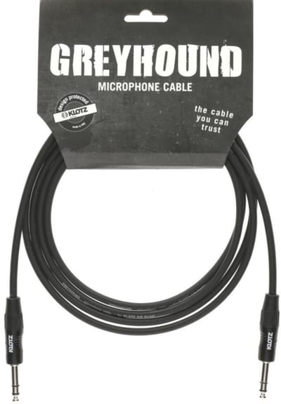 Klotz GRG1PP00.6 Greyhound Patch Cable 0,6m - Stereo patch kabel