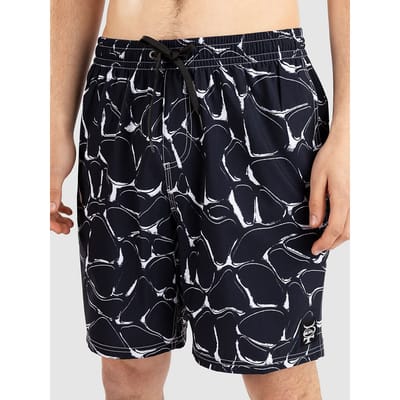 Quiksilver Mercury Straight Volley 19Nb Boardshorts zwart