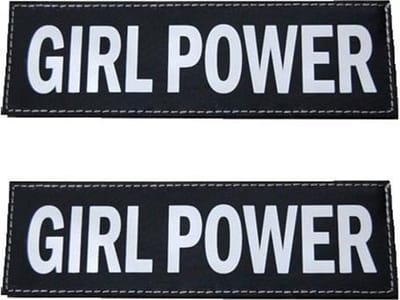 Ezydog Harnas Side Patch - Girlpower - 5x16 cm