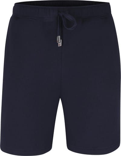 Gotzburg heren lounge broek kort (middeldik) - blauw