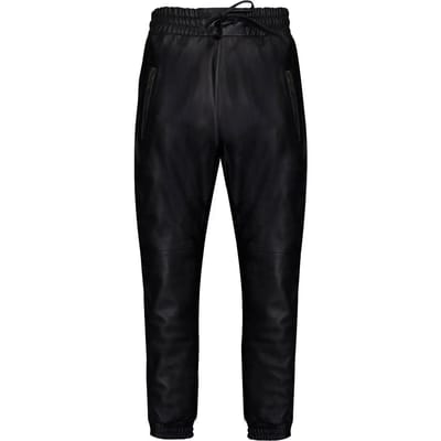 Leren joggingbroek voor heren, Boston