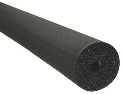 Buisisolatie rubber 9 - 19 mm, 2 m, zwart