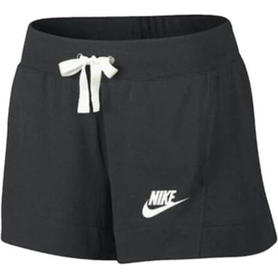 Shorts de sport Nike Sportswear Club Couleur Unie à Lacets Femme shorts Noir 884363-032 S black