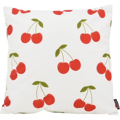 Gek op kussens! Sierkussen red cherry | 45 x 45 cm | katoen/polyester