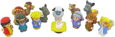 Reserveonderdelen Little People Kerstverhaal Figuren Set - 12 Stuks