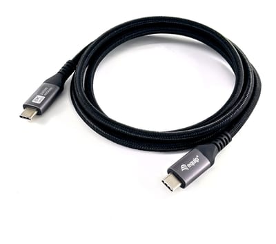 Equip 128380 USB-kabel USB4 Gen 3x2 0,5 m USB C Zwart