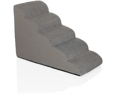 Huisdierentrap / hondentrap PAWY STEP 5 treden 58 cm grijs hjh LIVING