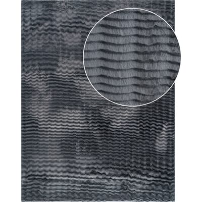 Vachtkleed Arnia antraciet 60x100 cm
