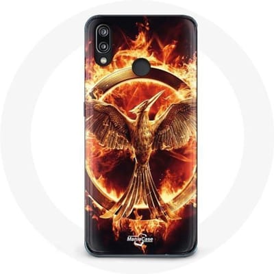 Hoesje voor Huawei P20 Lite Hunger Games Movie-logo