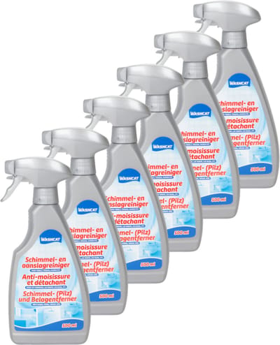 Washcat Schimmel- en Aanslagreiniger - Krachtige Formule in Handige Spray 6x (500 ml)
