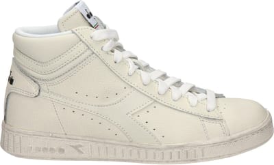 Diadora Game High Waxed Dames Hoge sneakers - Leren Sneaker - Dames - Wit - Maat 36