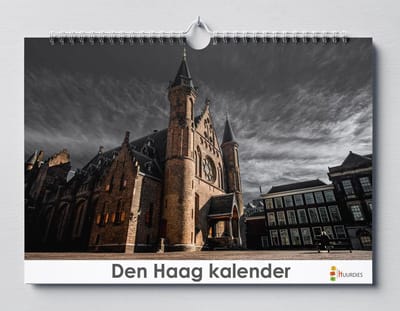 Den Haag kalender 35x24 cm | Den Haag verjaardags kalender | Den Haag wandkalender| Kalender 35 x 24 cm