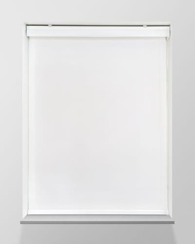 Rolgordijn Lichtdoorlatend - Wit - 60x175cm - Full Colour - Met Cassette