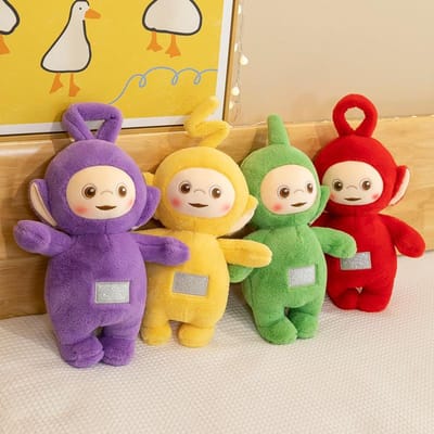 Nieuwe Antenne Babypop Pluche Speelgoed Cartoon Cartoon Pop Kinderen Troost Slapende Pop Cadeau Meisjes 30cm