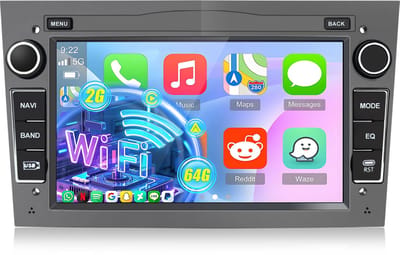 Hexinex - Autoradio - geschikt voor Opel Corsa Astra Meriva Zafira - Carplay Android Auto 2GB + 64GB Bluetooth Wifi