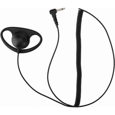 3,5 mm Jack d Schelp Type Alleen Luisteren Oortje Headset voor Motorola ICOM Kenwood Radio's