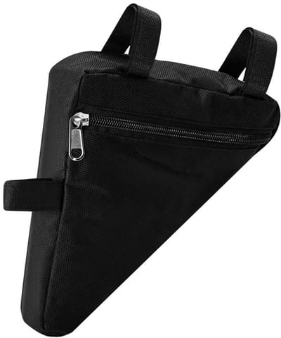 Tassen – Frametassen – Driehoekige fietstassen – MTB-accessoires – Racefietstassen – Opbergtassen voor gravelbikes – Frame-opbergzakjes – Kleine fietstassen – Zwart – Fietsaccessoires