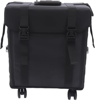 Cosmetica koffer - Make-up trolley - Alles organiseren - 2-in-1 ontwerp - 41 x 30 x 20 cm - Zwart