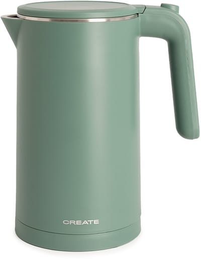 CREATE - 1 L elektrische waterkoker met temperatuurregeling - 1000W - Groen - KETTLE STUDIO PRO