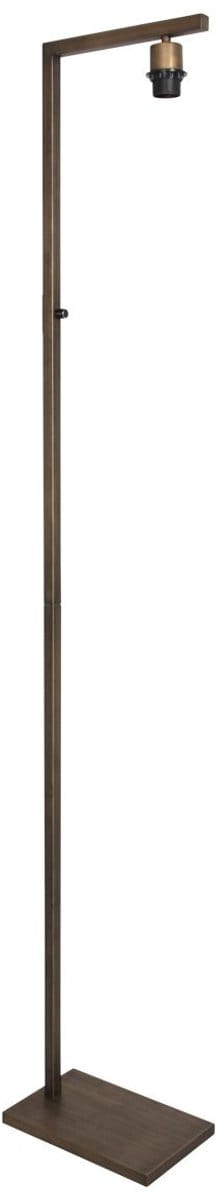Vloerlamp Stang 2997BR, bronzen metalen lamp van 160 cm hoogte, Steinhauer, klassiek design voor binnengebruik