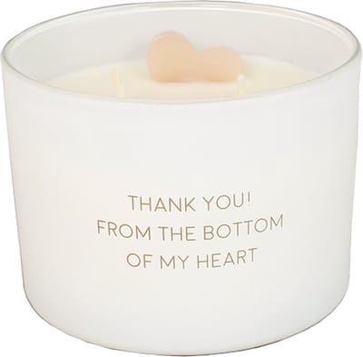 MY FLAME - Sojakaars - Thank you from the bottom of my heart - Fresh Cotton - wit - 70 branduren