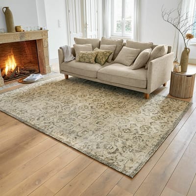 LOBERON Vloerkleed Calperino beige/groen