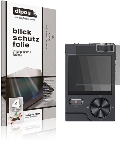 dipos – Matte Privacy Screenprotector geschikt voor Fanvace F30 | Anti-Spy Beschermfolie