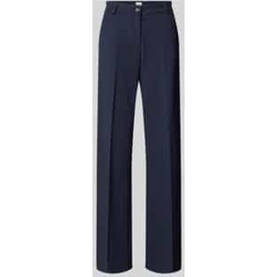 Brax Dames Palazzobroek  Style MAINE NAVY, donkerblauw, maat 46L
