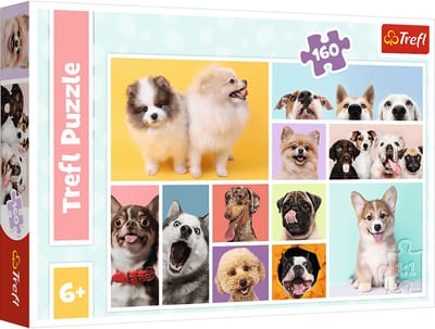 Trefl Honden Legpuzzel - 160 stukjes - Vanaf 6 jaar