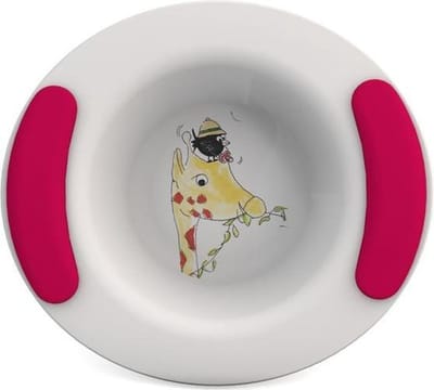 Kinderkom Giraffe - Rood