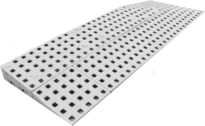 Drempelhulp Binnen - 2-Zijdig Oprijbare Drempelplaat Rechts - 1,8 cm (H) x 75 cm (B) - Oprijplaat