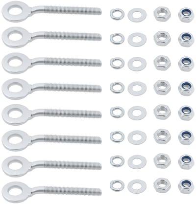 Dailygoods- Kettingspanner M8 - 4 Stuks - Geschikt voor Taotao/Kazuma/Roketa - Corrosiebestendig - Duurzaam - Verstelbaar - Kettingafsteller