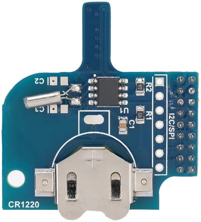 Dailygoods- Tijdmodule Real Time Clock - Compatibel met Mister FPGA - Afspeelbaar met Cr1220-back-up - Geavanceerde productie - Veiligheid gegarandeerd - Voor Mister IO Board - RTC-module