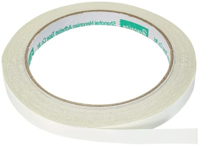 Dubbelzijdige Tape voor Diverse Toepassingen, Duct Mesh Fabric Tape, Ideaal voor Kantoor, Thuis en Dagelijks Gebruik (10mm x 10m, Wit)