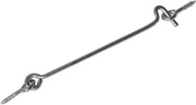 Windhaak 200 mm | zware uitvoering | verzinkt | Ø 6mm | met sluitoog