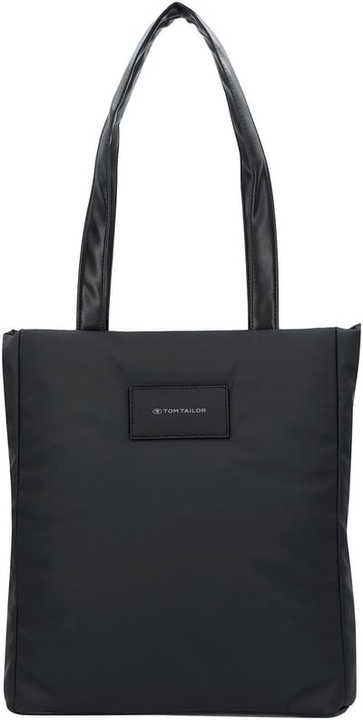 TOM TAILOR Schoudertas Patti Zip Tote Bag Black Zwart